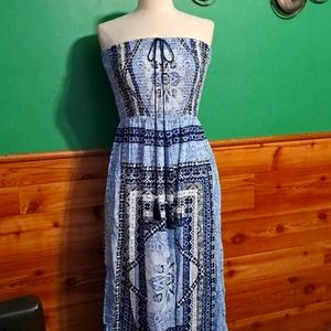 Marina Blu Maxi Dress